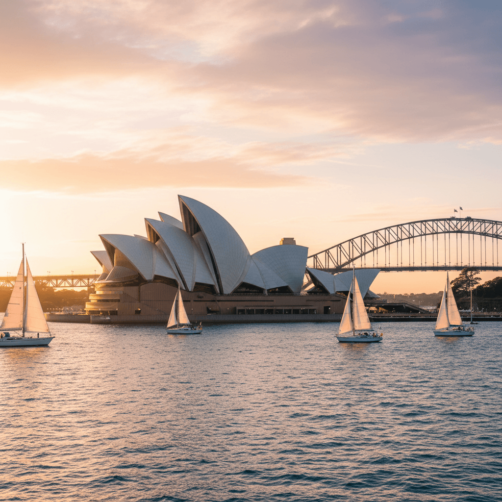 Sydney à beira do oceano