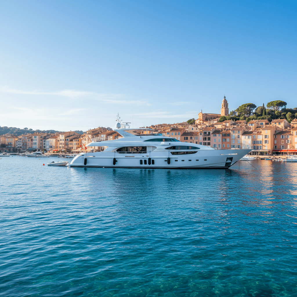 Côte d'Azur de iate