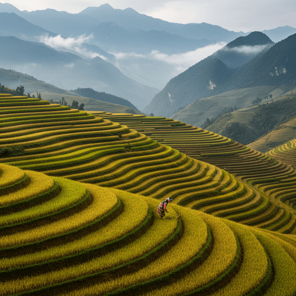 Terraços de Sapa
