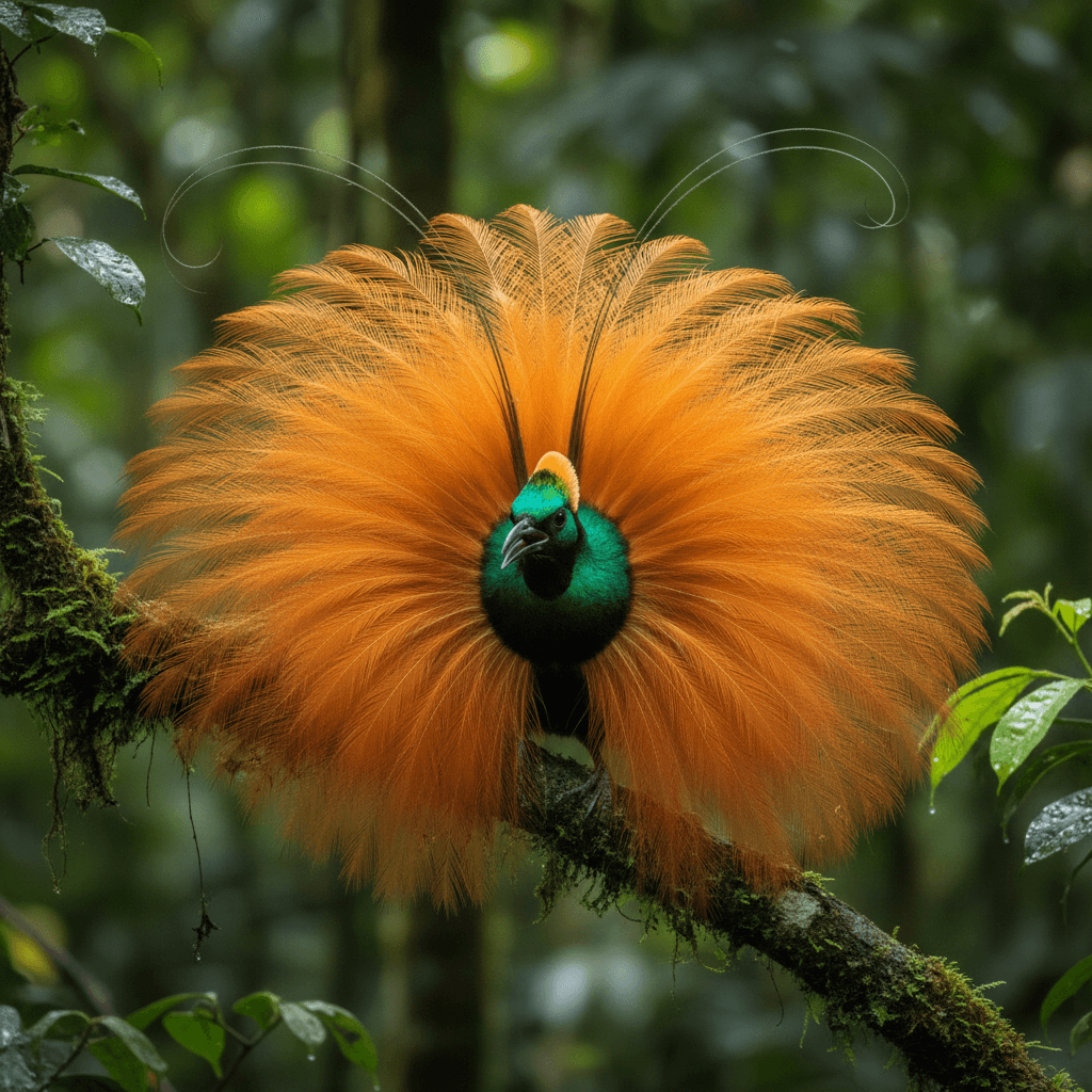 Observação de aves-do-paraíso